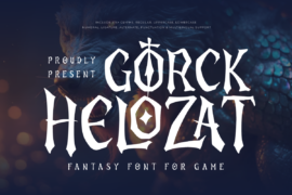Gorck Helozat Trial Font