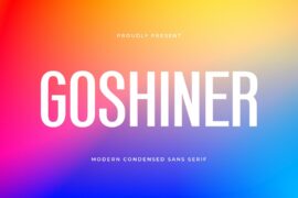 Goshiner Font