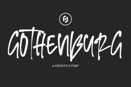 Gothenburg Demo Font