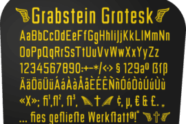 Grabstein Font