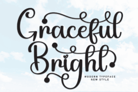 Graceful Bright Font