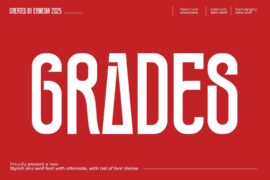 Grades Font