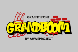 Grandboom Demo Font