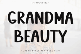 Grandma Beauty Font