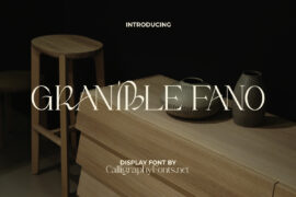 Granible Fano Demo Font