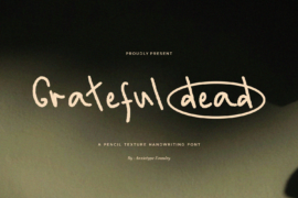 Grateful dead Font