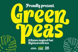 Green Peas Font