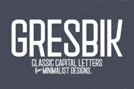 Gresbik Font