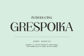 Grespoika Font