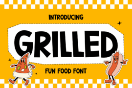 GRILLED Font