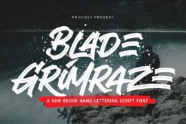Grimraze Script Demo Font