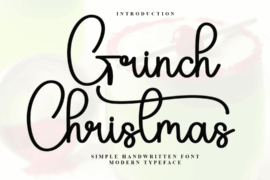 Grinch Christmas Font