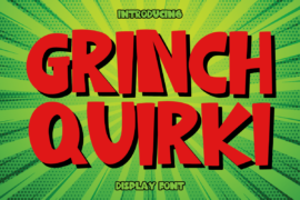Grinch Quirki Font