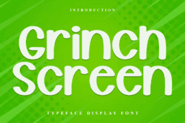 Grinch Screen Font