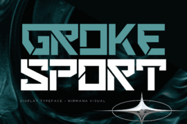 Groke Sport Font