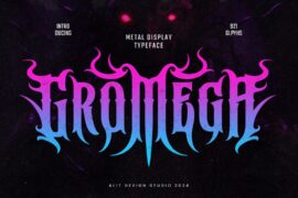 Gromega Font