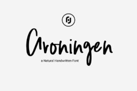 Groningen Demo Font