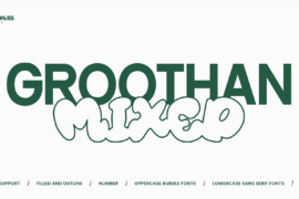 Groothan Mixed DEMO Font