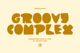 Groovy Complex Font