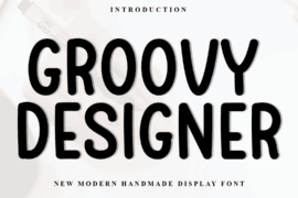 Groovy Designer Font