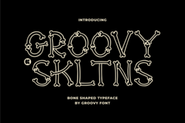 Groovy Skltns Font