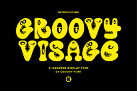 Groovy Visage Font