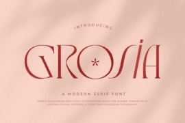 Grosia Personal Use Only Font