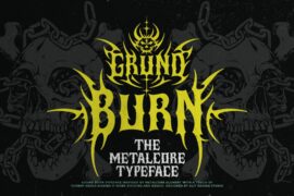 Grund Burn Font