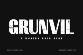 Grunvil Font