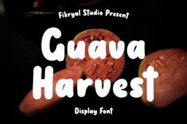 Guava Harvest Font