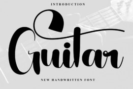 Guitar Font