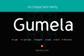 Gumela DEMO Font