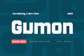 GUMON Font