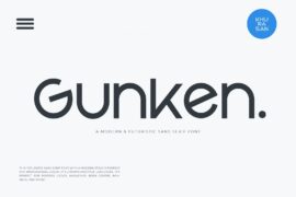Gunken Font