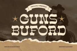GUNS BUFORD Font