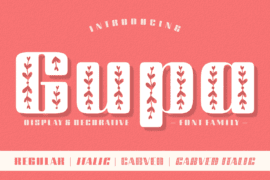 Gupa Font Family