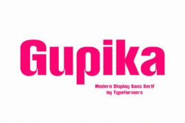 Gupika Font