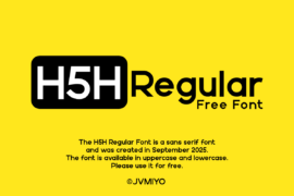 H5H Font
