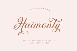 Haimonty Font