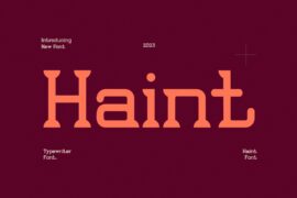 Haint Font