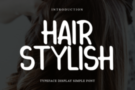 Hair Stylish Font