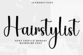 Hairstylist Font