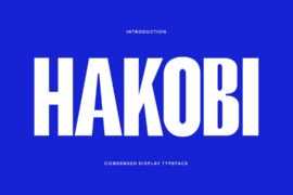Hakobi Font