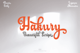 Hakury DEMO Font