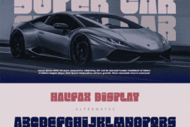 Halifax Display Font