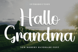Hallo Grandma Font