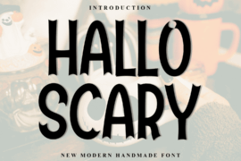 Hallo Scary Font