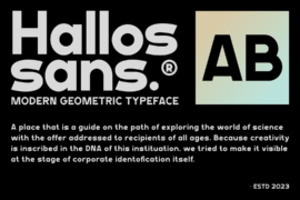 Hallos Sans Font