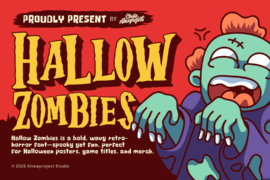 Hallow Zombies Demo Font