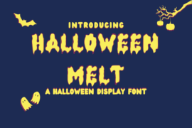 Halloween Melt Font